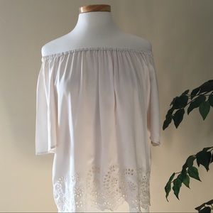 LOFT Off the Shoulder Blouse